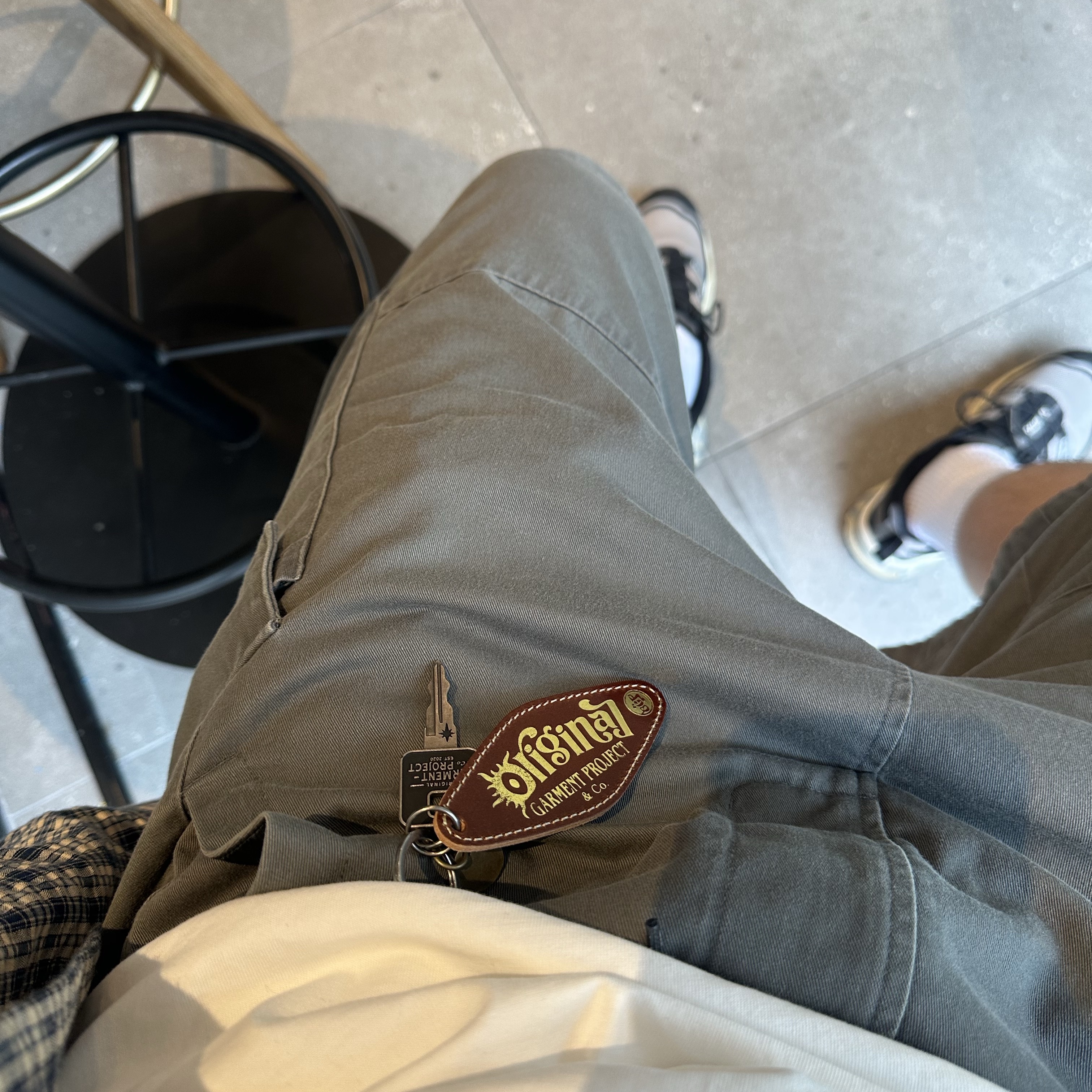 Ogarp Metal Keyring Silver, Salomon XT-6 Expanse Alloy Quiet Shade 착용 스타일