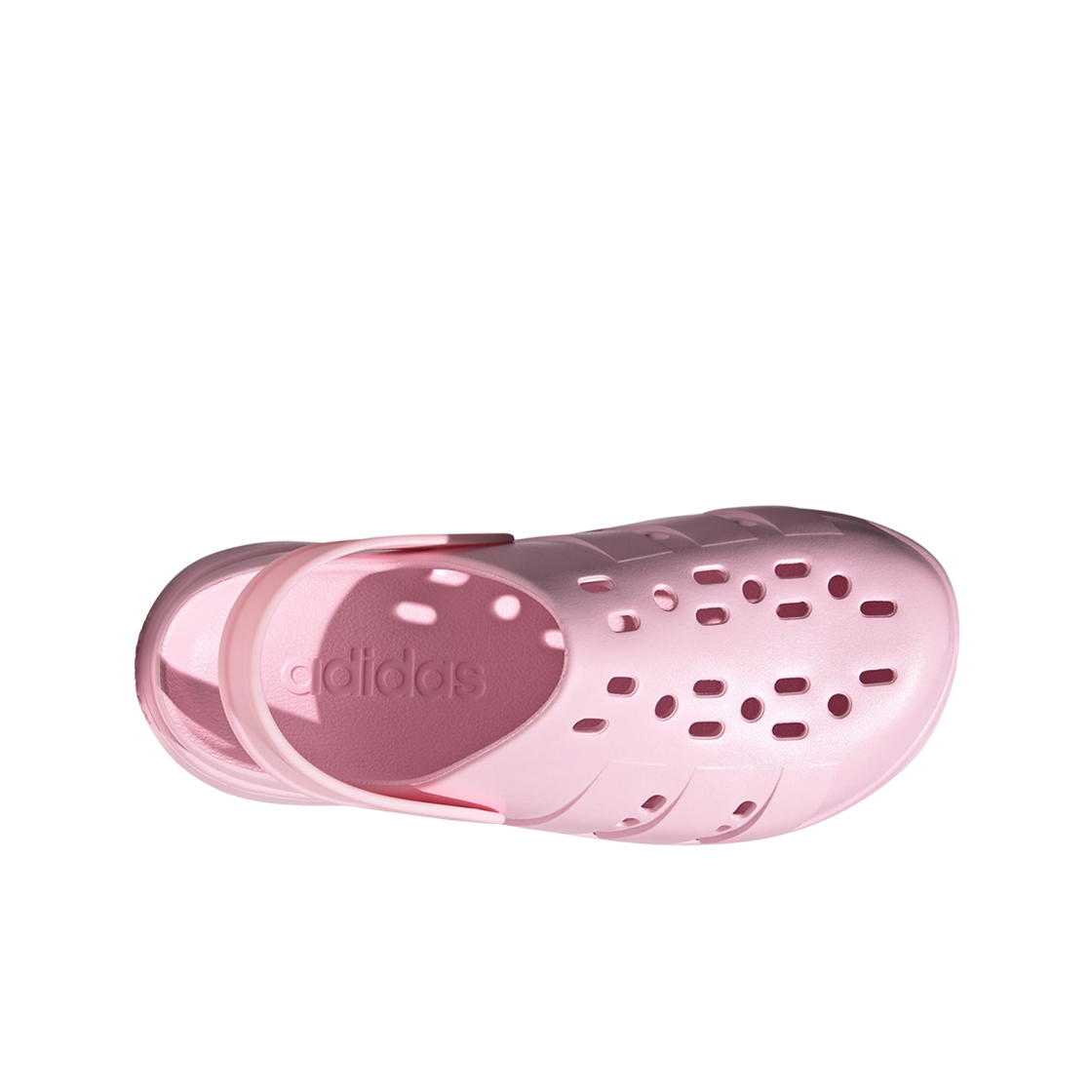 (W) 아디다스 아딜렛 플랫폼 클로그 클리어 핑크((W) Adidas Adilette Platform Clog Clear Pink) - 2