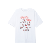 Spao x Hello Kitty Short Sleeve T-Shirt Red