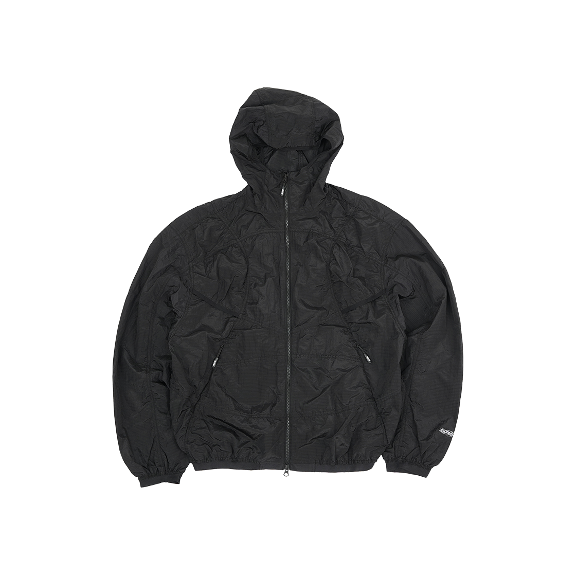 케이지엠 브라이트 립 바람막이 블랙(KZM Bright Lip Windbreaker Black)