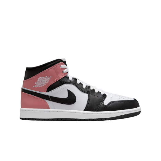 Jordan 1 Mid White Rust Pink Black
