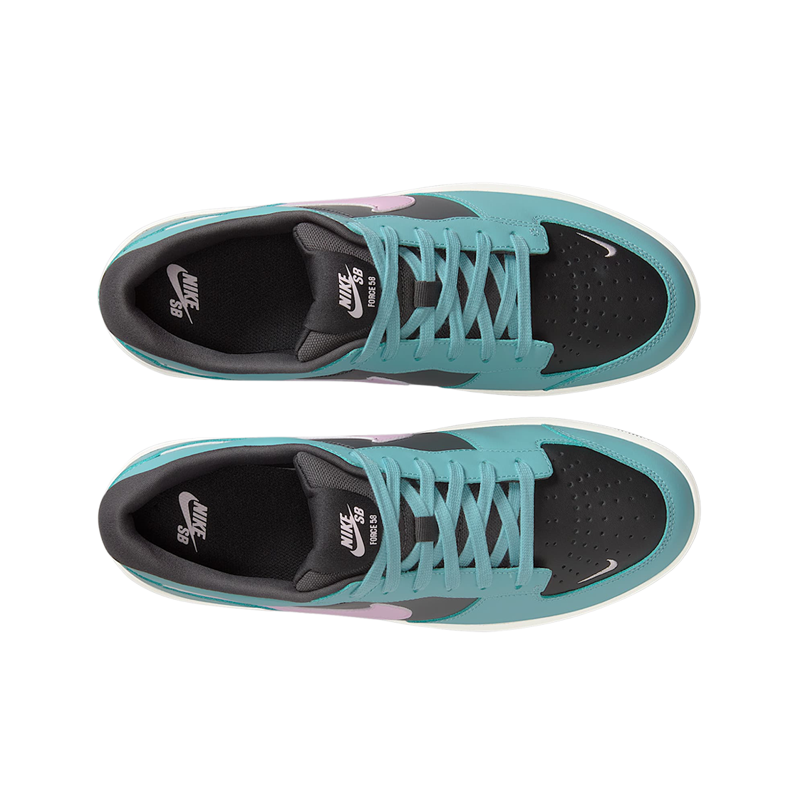 나이키 SB 포스 58 프리미엄 데님 터콰이즈 다크 스모크 그레이(Nike SB Force 58 Premium Denim Turquoise Dark Smoke Grey) - 2