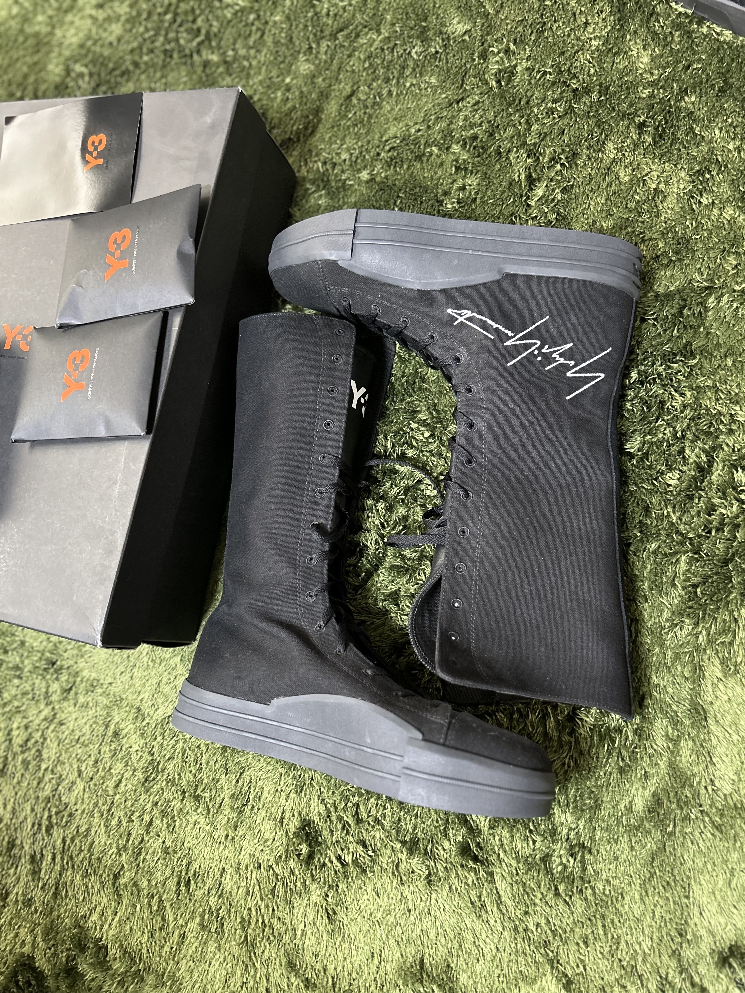 Y-3 Yuben Boot Black 착용 스타일 - 5