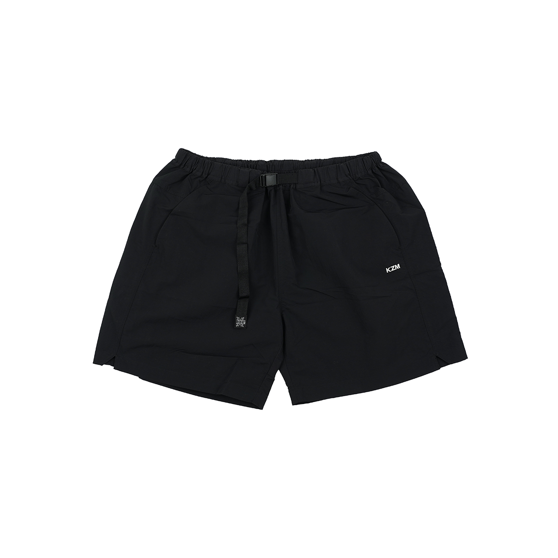 케이지엠 라운드컷 포켓 쇼츠 블랙(KZM Round Cut Pocket Shorts Black)