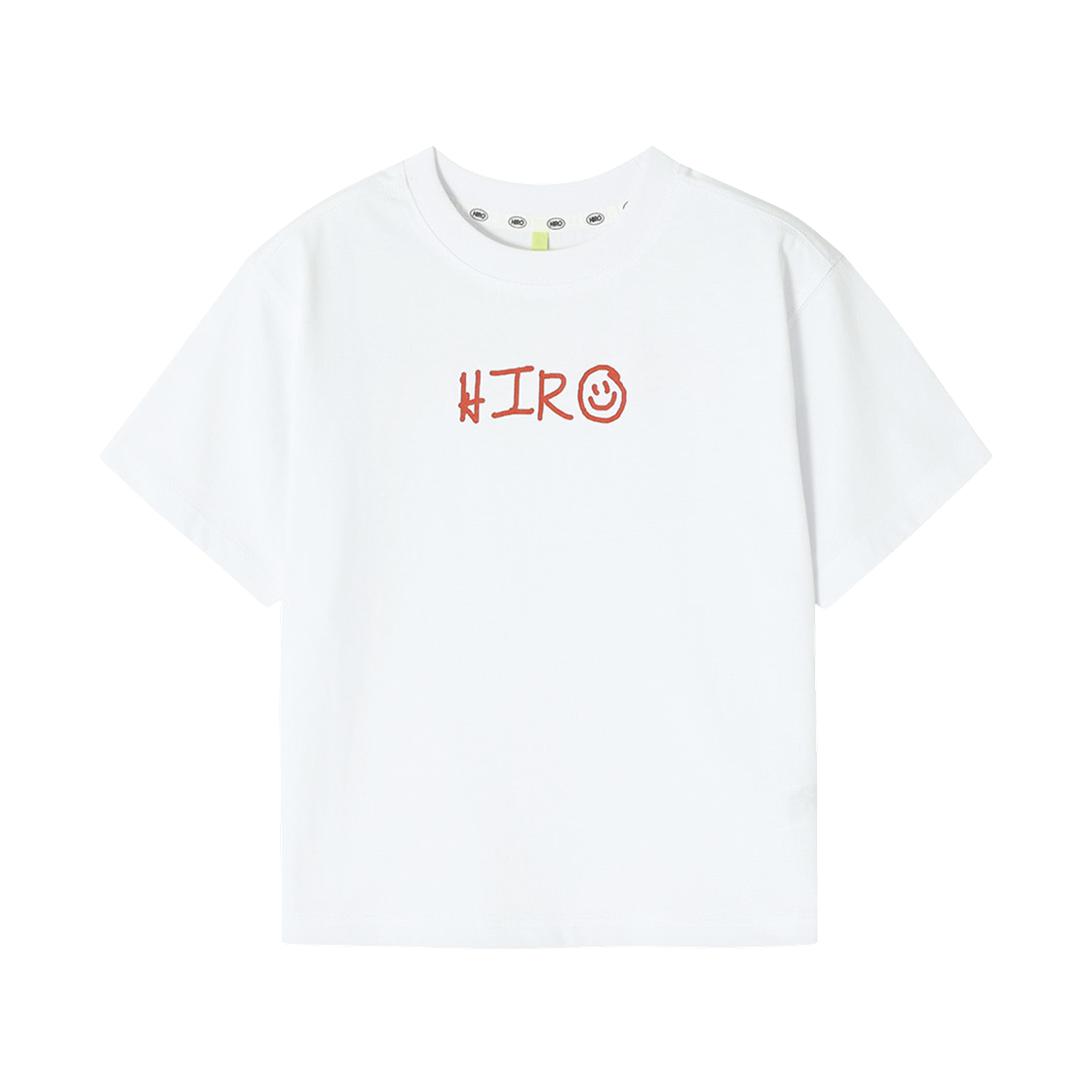(키즈) 히로 올데이 티셔츠 화이트((Kids) Hiro All Day T-Shirt White)