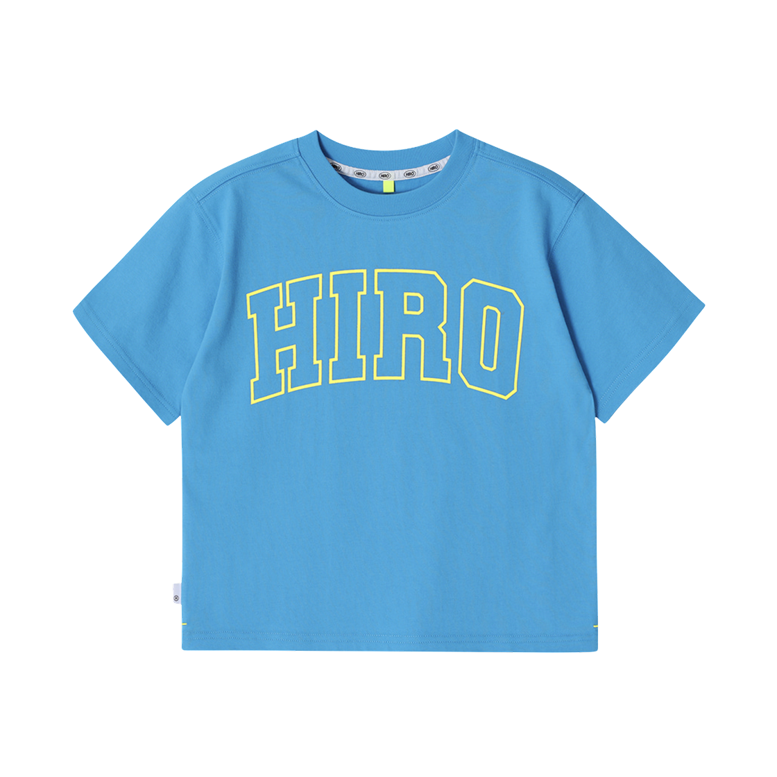 (키즈) 히로 블랭크 티셔츠 블루((Kids) Hiro Blank T-Shirt Blue)