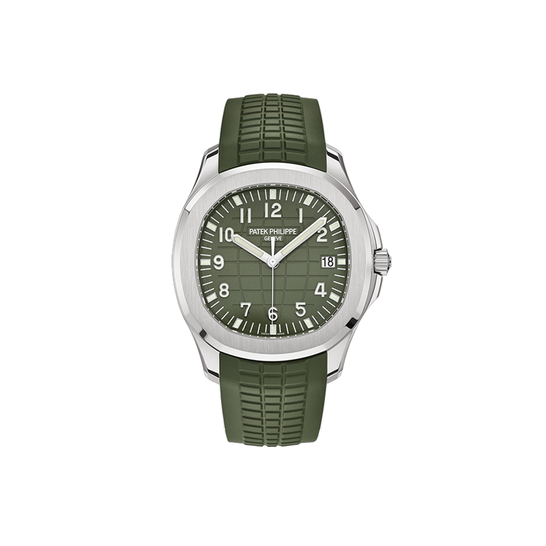 ITCR7Q2E5UJL Patek Philippe Aquanaut 42.2-5168G-010 Green Arabic+Bar