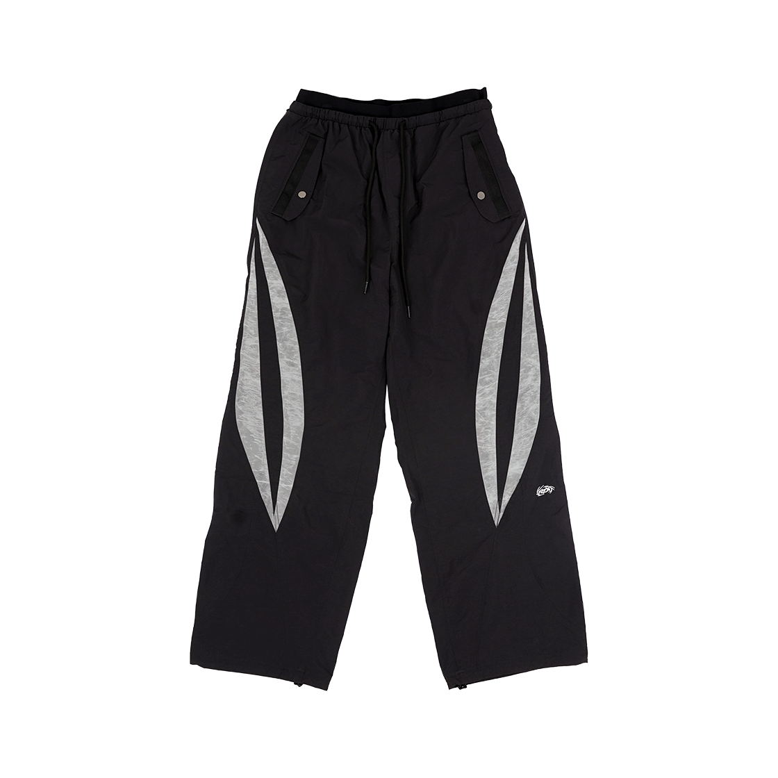 케이지엠 밴딩 컷 나일론 팬츠 블랙(KZM Banding Cut Nylon Pants Black)