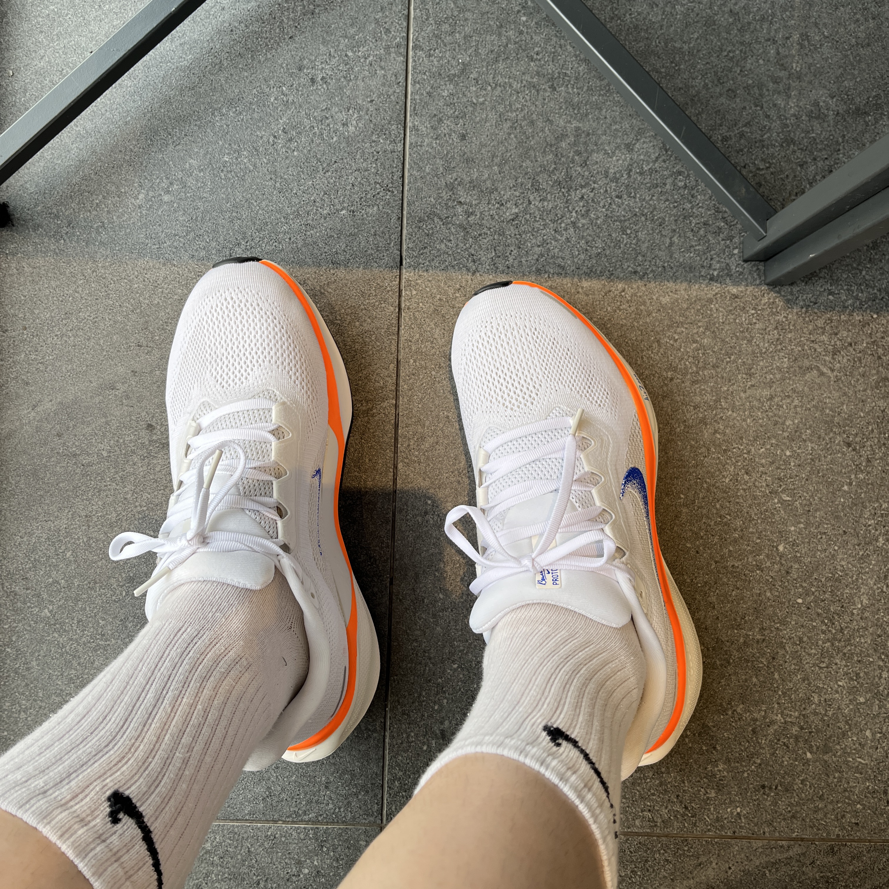 Nike Air Zoom Pegasus 41 Blueprint 착용 스타일