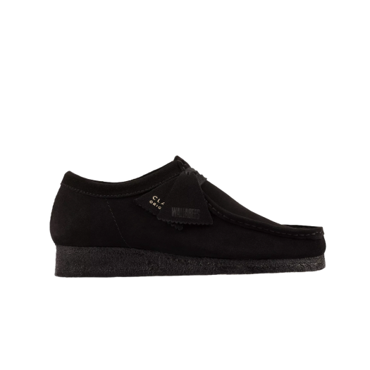 KW5CSOSCL04BK Clarks Women Wallabee Black Suede - 25FW