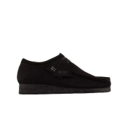 Clarks Women Wallabee Black Suede - 25FW