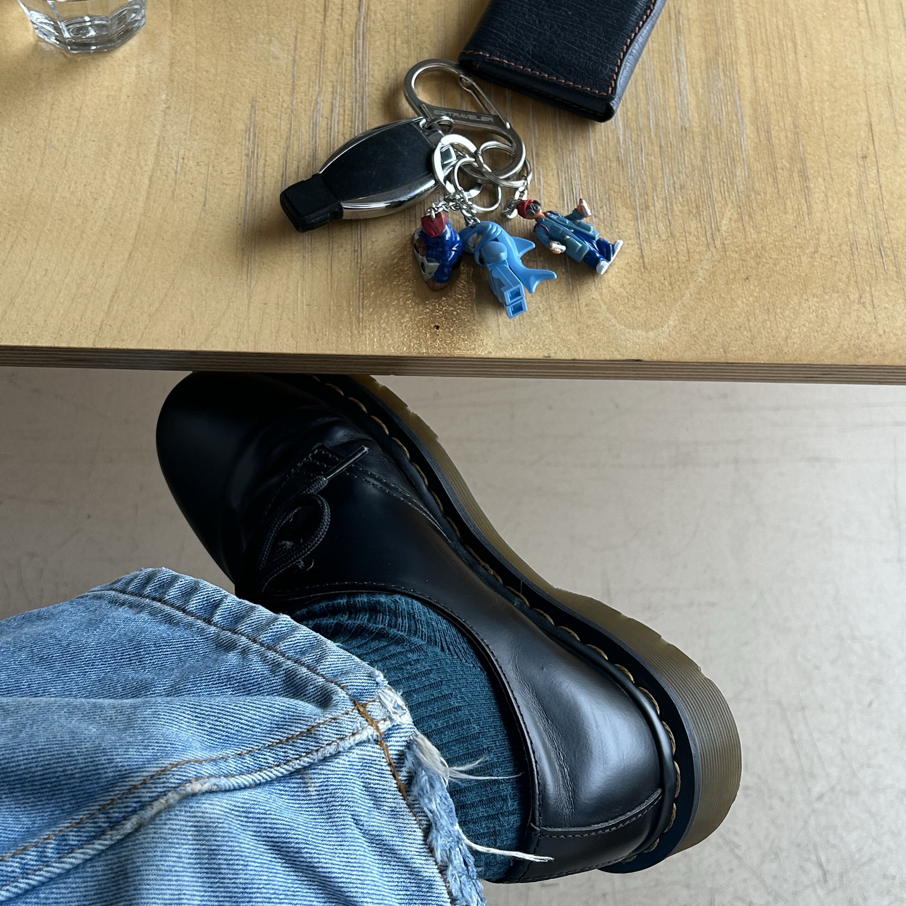 Dr. Martens 1461 Smooth Black 착용 스타일