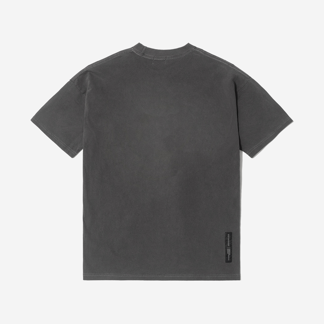 큐티에잇 가먼츠 나이트 드라이브 피그먼트 워시드 티 차콜(QT8 GARMENTS Night Drive Pigment Washed Tee Charcoal) - 2