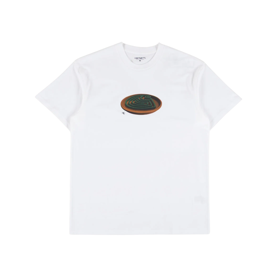 칼하트 WIP 스파이럴 티셔츠 화이트