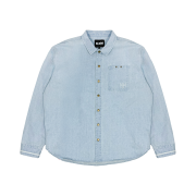 KZM Linea Overfit Denim Shirt Sky Blue