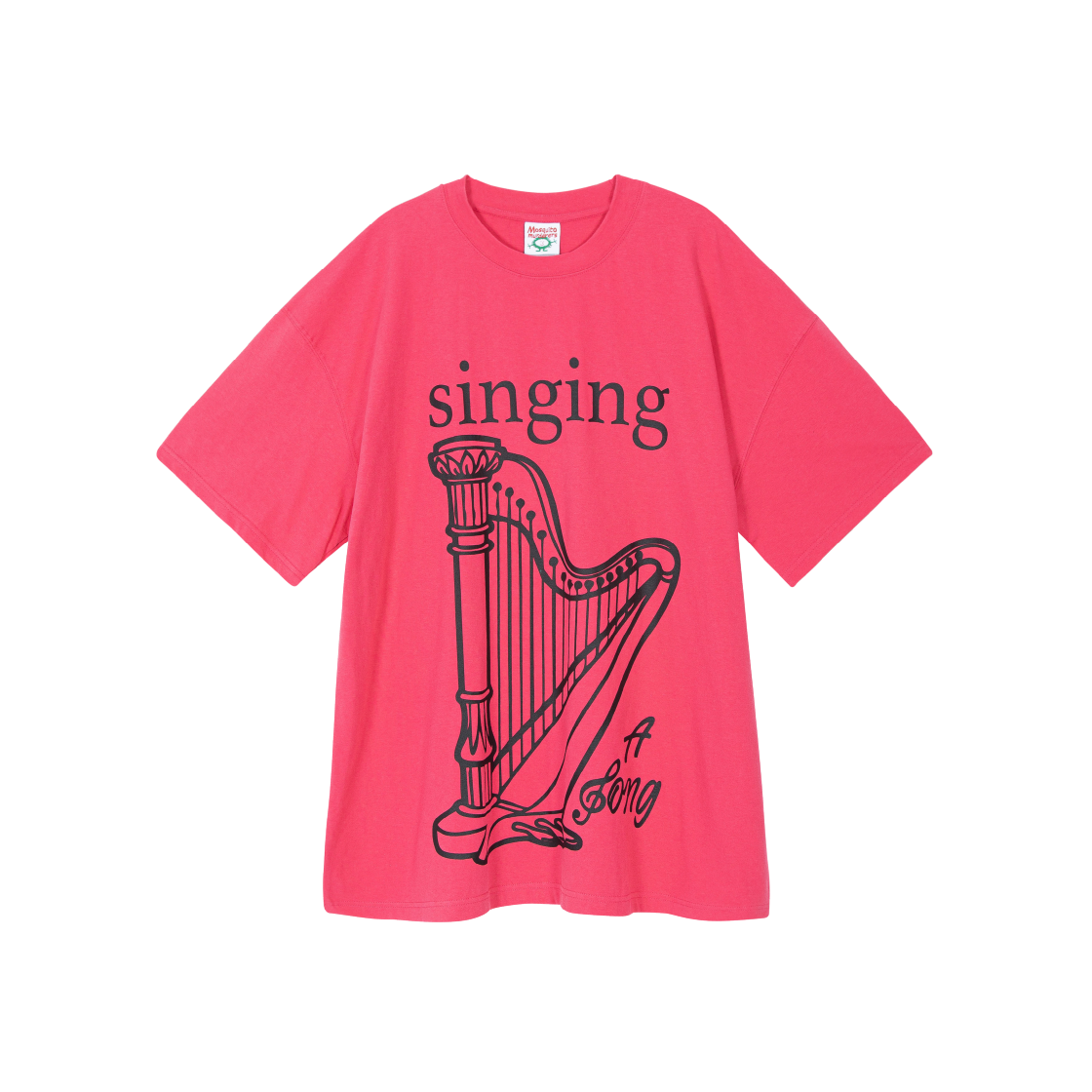 7656753 Mosquito Murderers Singing A Song Of Twos Big T-Shirt Pink