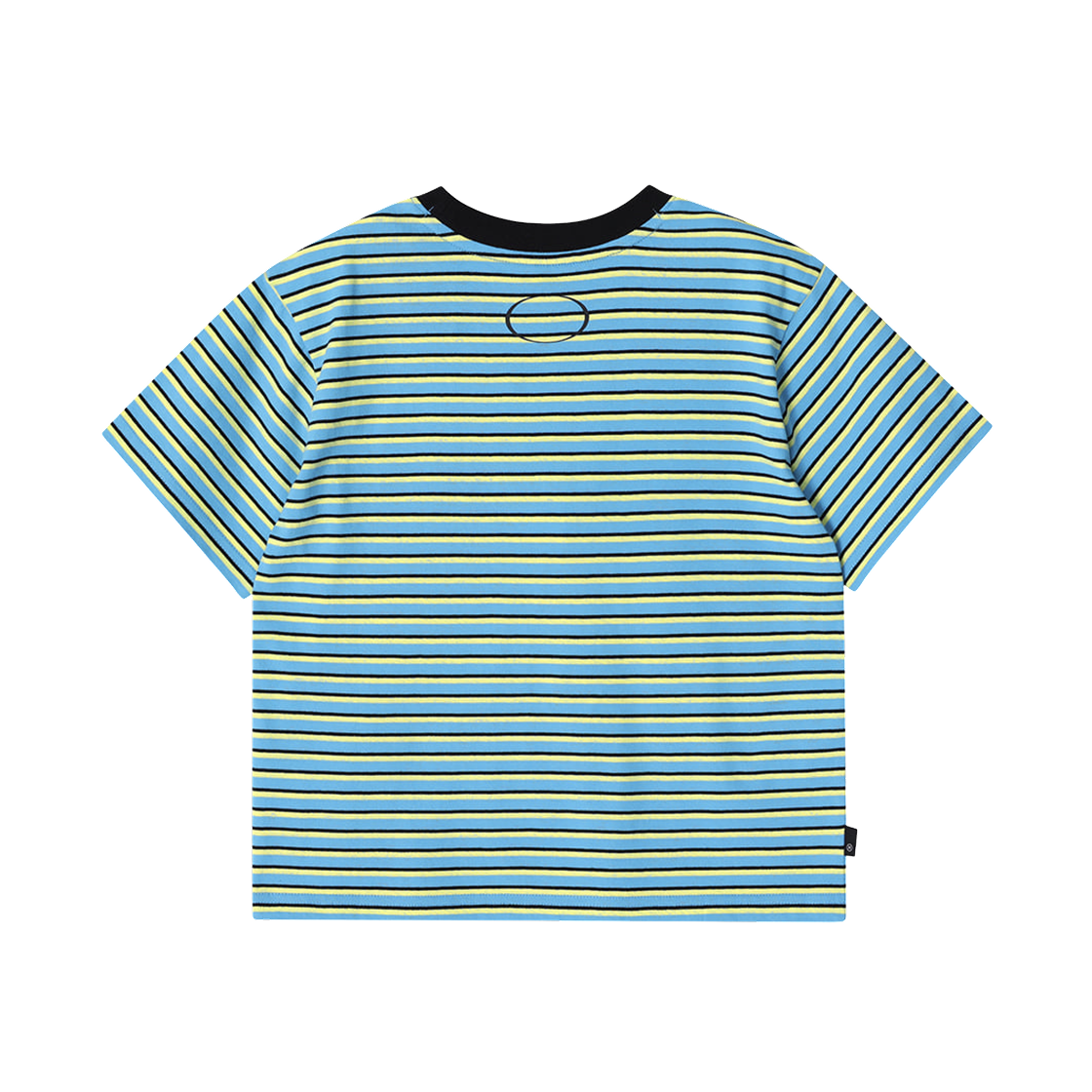 (키즈) 히로 블랭크 스트라이프 티셔츠 블루((Kids) Hiro Blank Stripe T-Shirt Blue) - 2