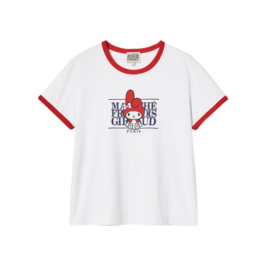 W) 마리떼 프랑소와 저버 x 마이 멜로디 링거 티셔츠 라이트