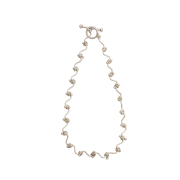 TOWTOW.ARCHIVE Arbor Knot Necklace Silver
