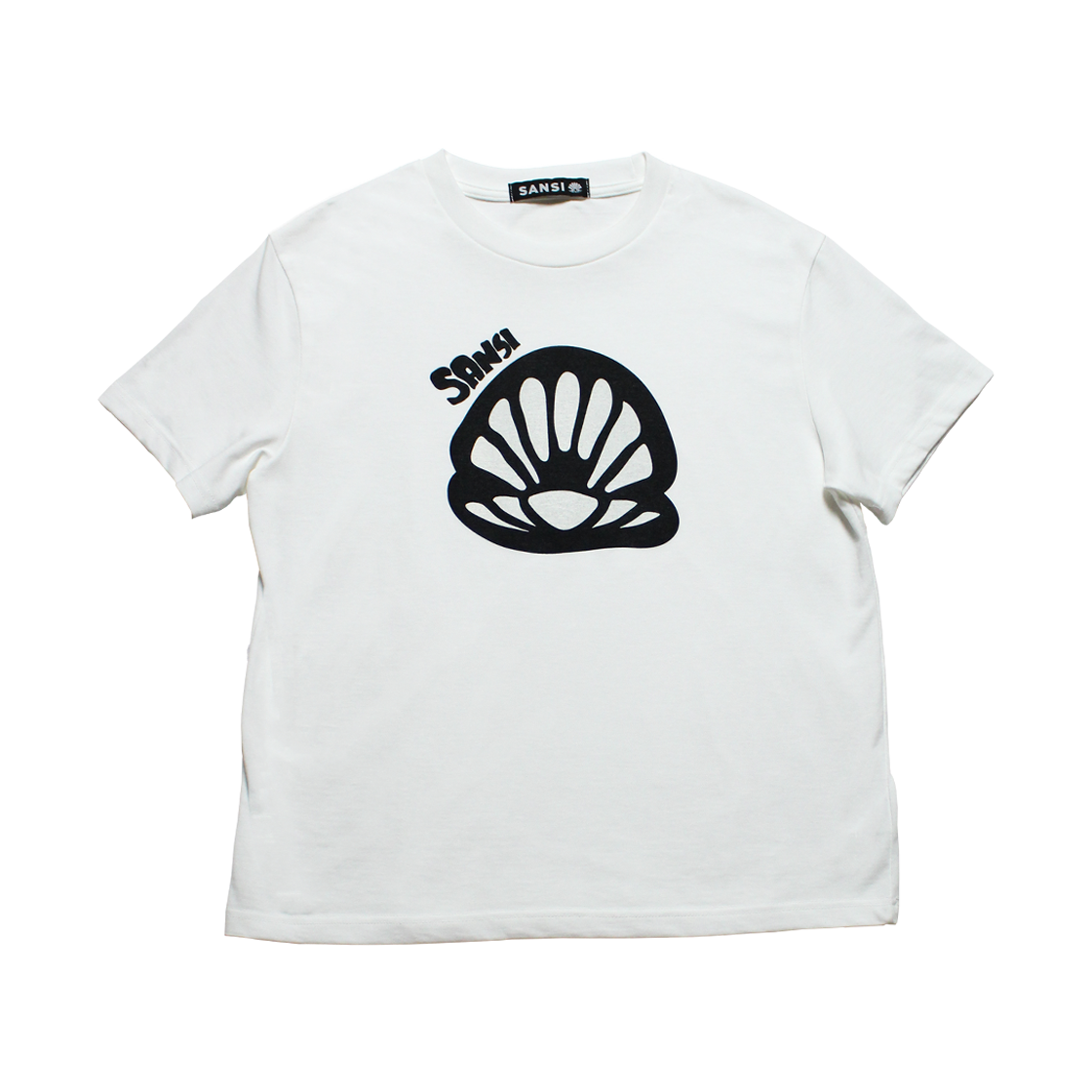 산시 로고 티셔츠 화이트(SANSI Logo T-Shirts White)