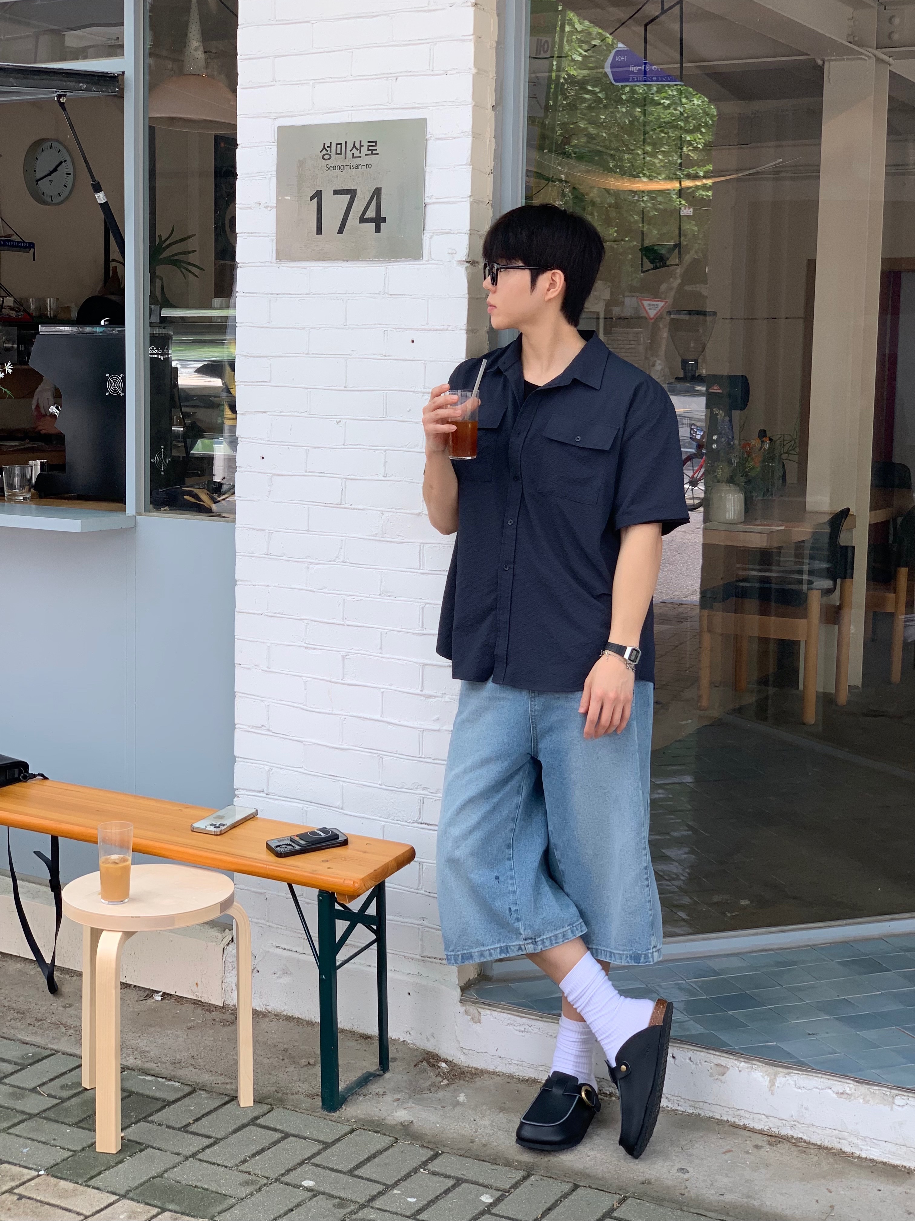 IYSO Ute Black 착용 스타일 - 2