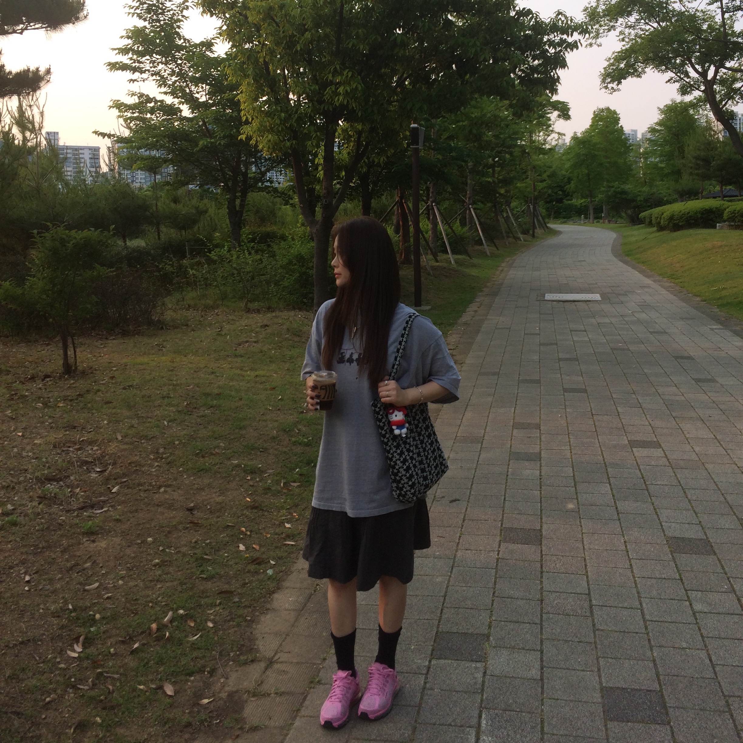 COYSEIO 038 Star Reversible Bag Black, Nike x Stussy Air Max 2013 Psychic Pink 착용 스타일 - 2