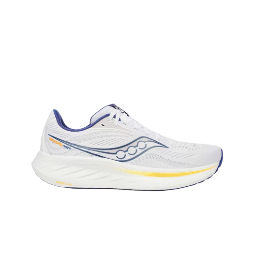 S21000-164 Saucony Ride 18 White Azurite
