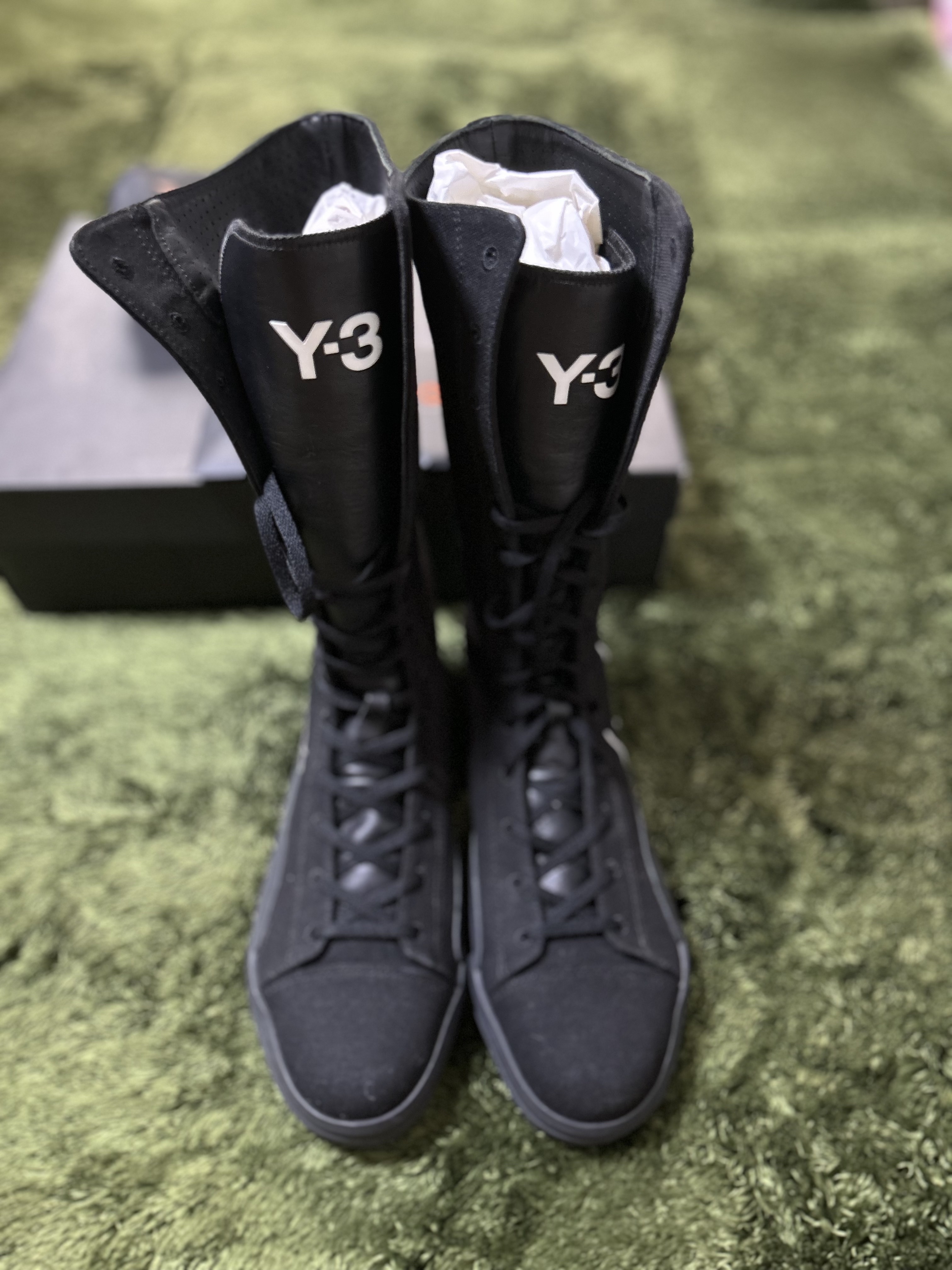 Y-3 Yuben Boot Black 착용 스타일 - 2