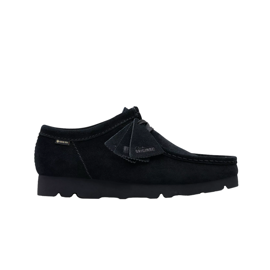 KM5CSOSCL06BK Clarks Wallabee GTX Black Suede - 25FW - 대표 이미지 #1
