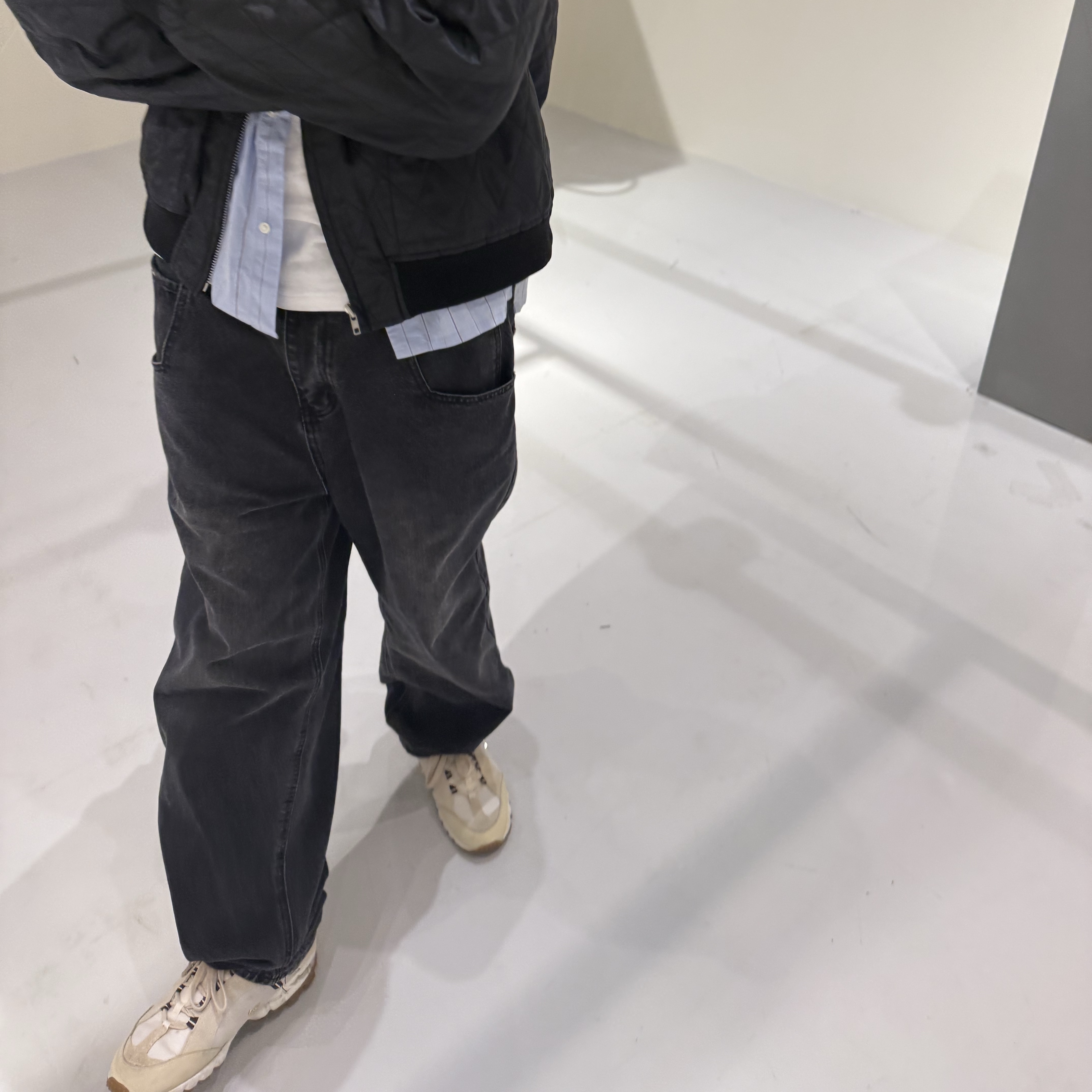 CDG Quilted '84-85 Staff Blouson Black, Supreme Mesh Mini Duffle Bag Black - 25SS 착용 스타일 - 2