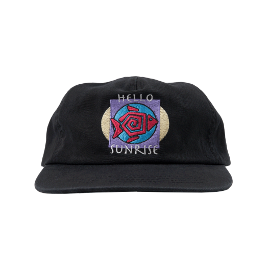 キャップ HELLO SUNRISE Corduroy OG Logo 6Panel Cap Deep Blue 23HSCPDB 헬로선라이즈 코듀로이 OG 로고 6패널 캡 딥 블루 | Hello