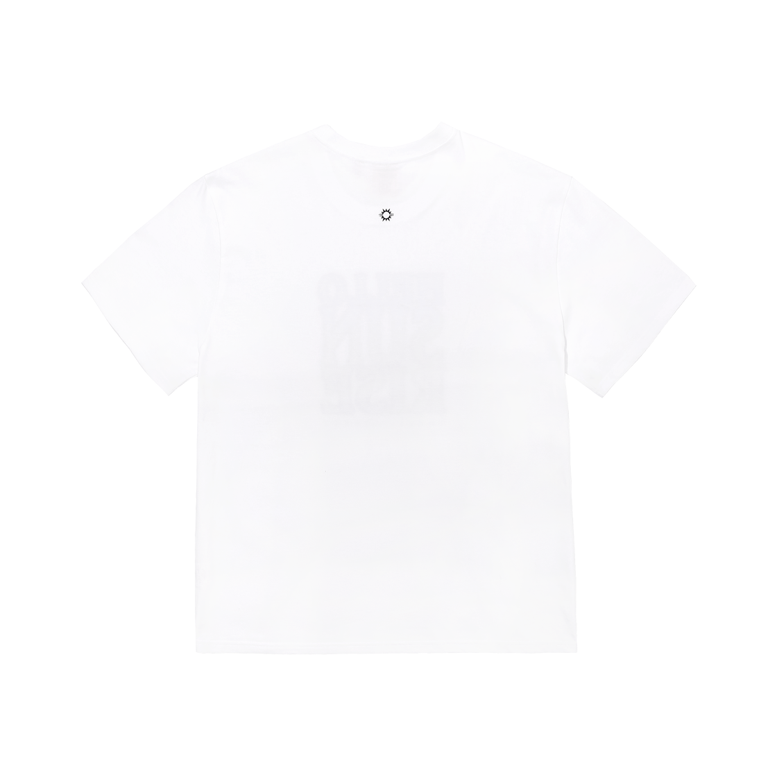 【HELLO SUNRISE】 Hello Sunrise Gradient Typo Tee /追跡付 헬로선라이즈 그레이디언트 타이포 티_라이트 옐로우 | Hello