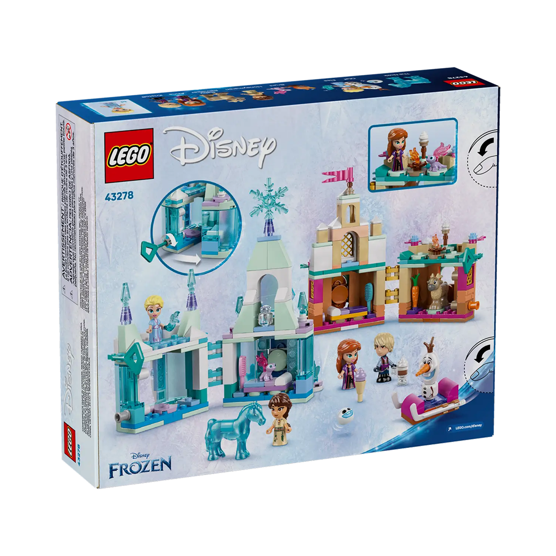 레고 디즈니 미니 아렌델 성과 엘사의 얼음 궁전(Lego Disney Mini Arendelle Castle & Elsa’s Ice Palace) - 2