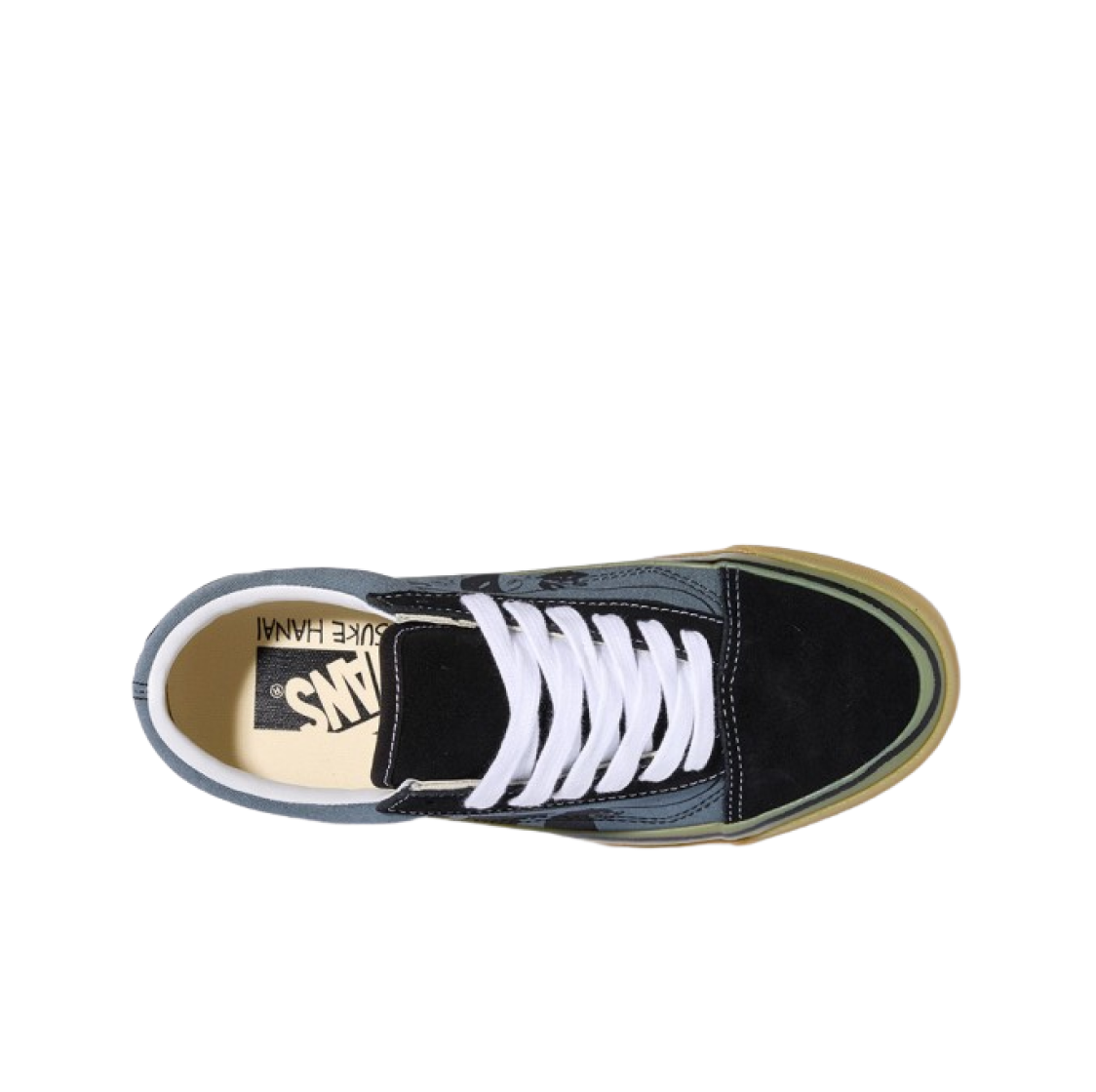 반스 x 유스케 하나이 프리미엄 올드스쿨 하나이 블랙 스토미 웨더(Vans x Yusuke Hanai Premium Old Skool Hanai Black Stormy Weather) - 2