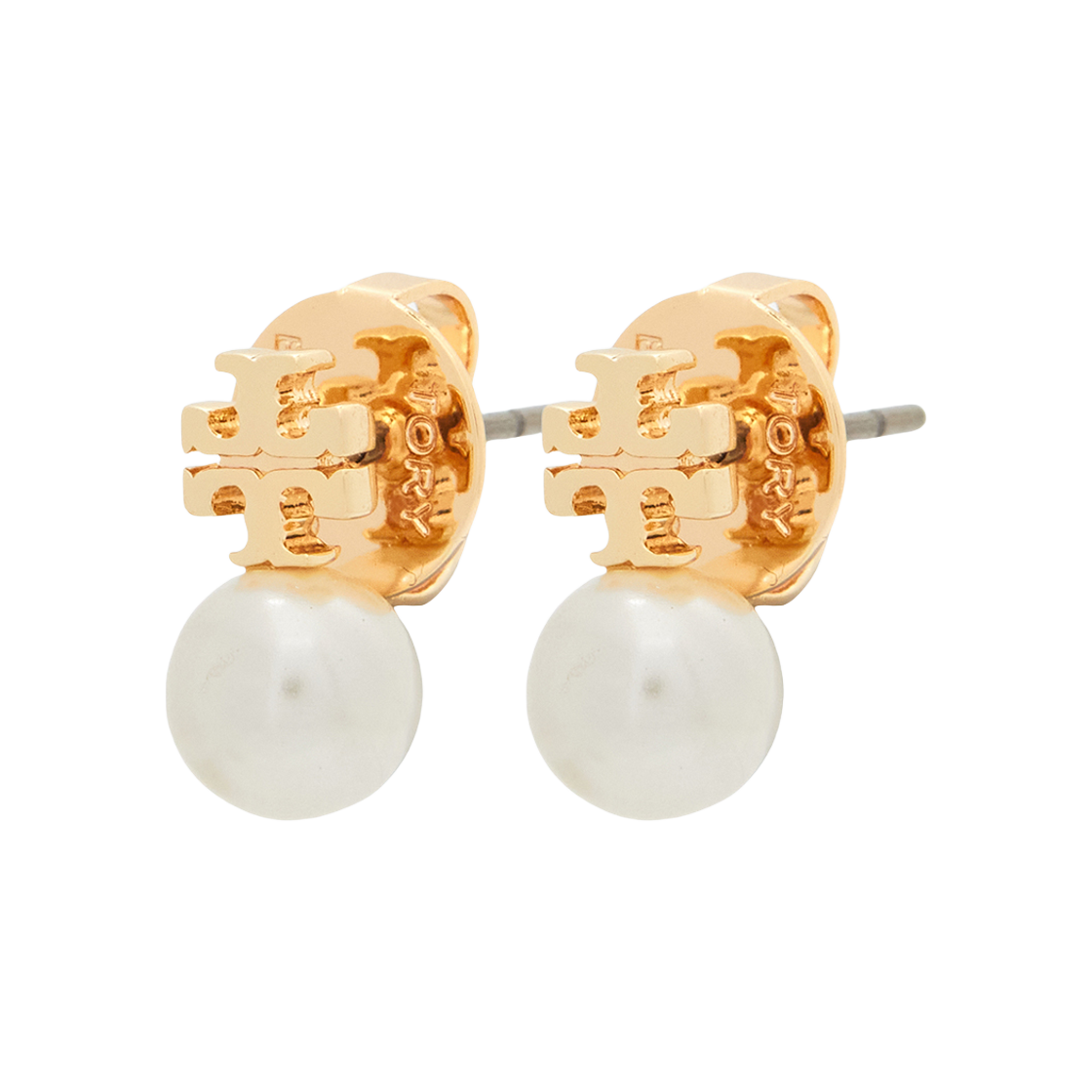 171100-137 (W) Tory Burch Pearl Earring Gold - 25FW