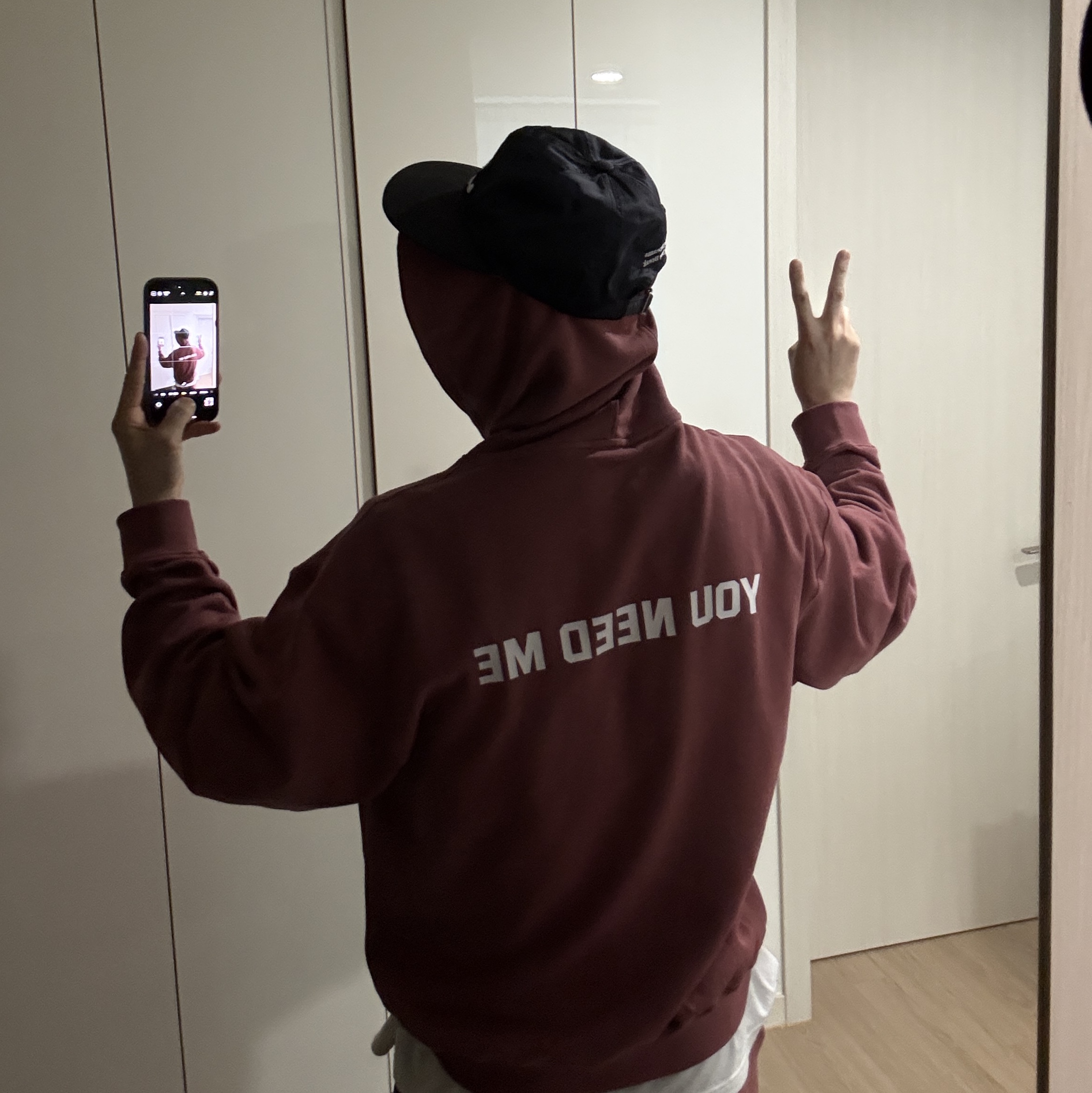 Broken Beat Cashing Dream Ball Cap, Broken Beat Staff Set-Up Pants 착용 스타일 - 3