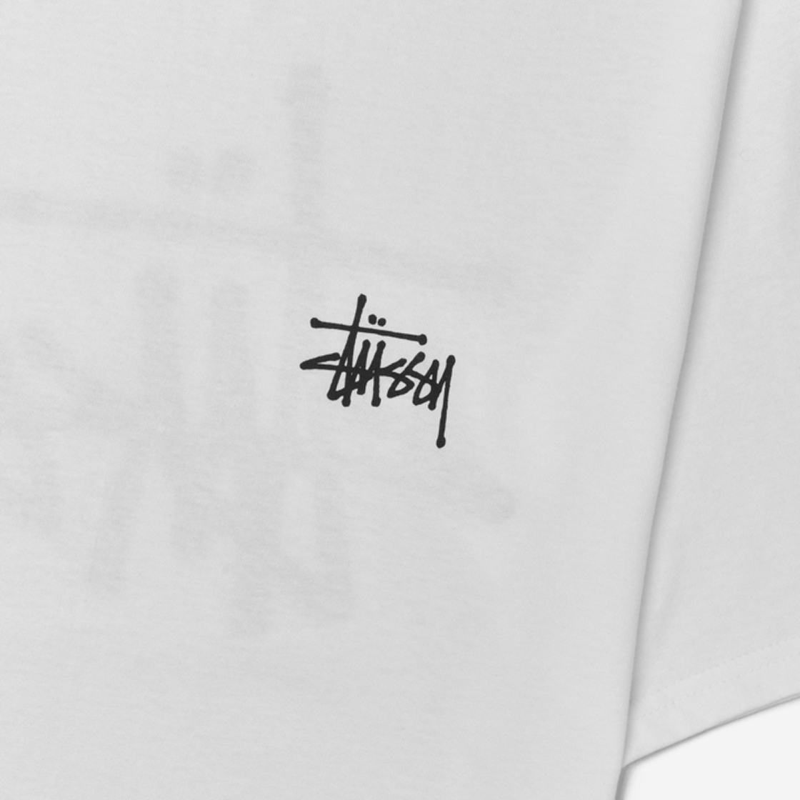 1905000 Stussy Basic Stussy T-Shirt White 2024 - #4