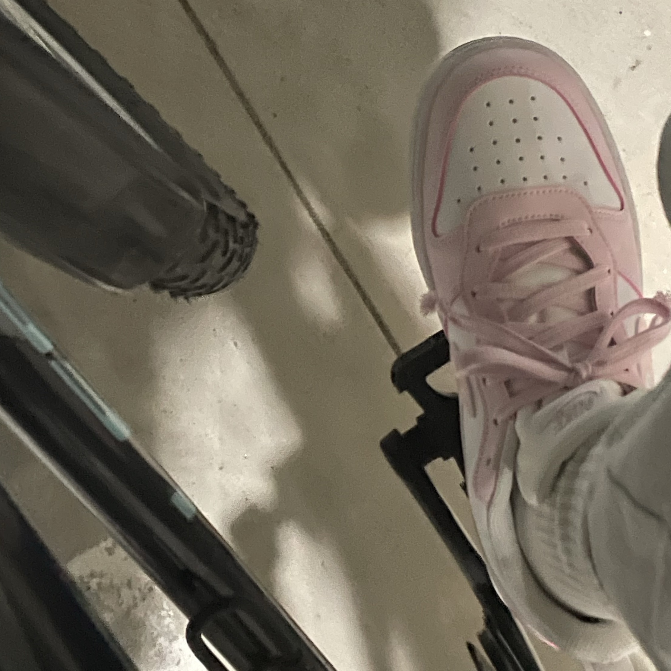 (GS) Nike Court Borough Low Recraft White Pink Foam 착용 스타일 - 3