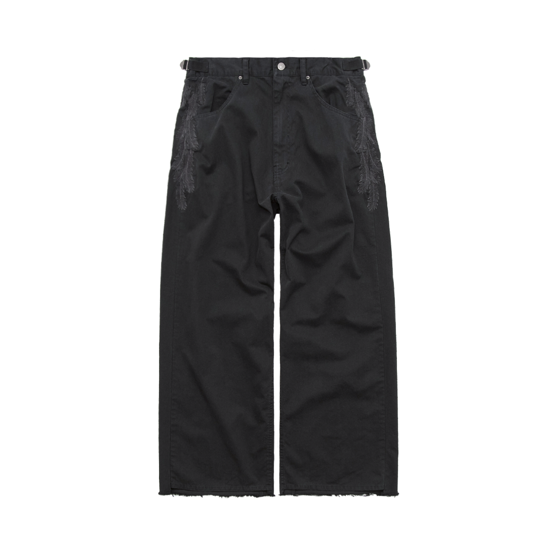 PG5OPT0202B0 Polyteru 1011 Feather Gosima Pants Black