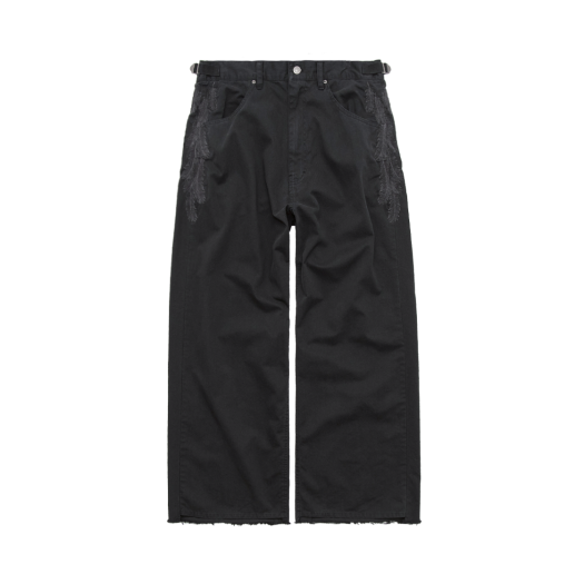 PG5OPT0202B0 Polyteru 1011 Feather Gosima Pants Black
