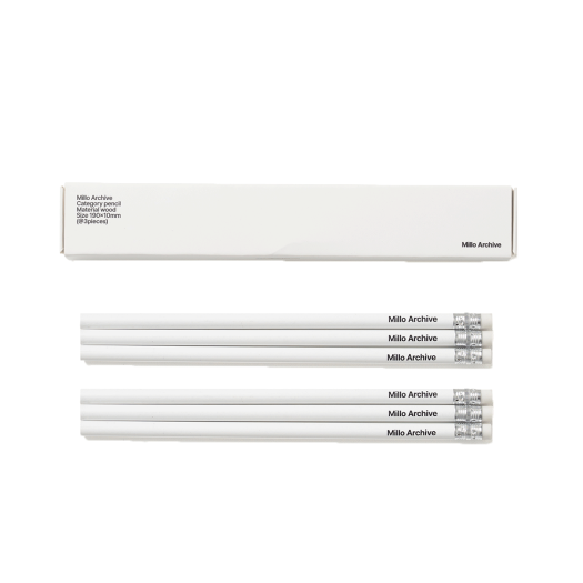 ML650WHT Millo Archive Signature Round Pencil White