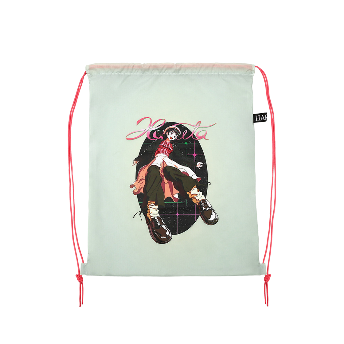 HRT-24BG01-GRAY Haruta X Tree13 Gym Sack Grey