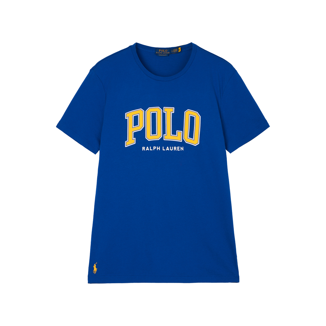 KM5CTSSRLC5BL [30% 적립] Polo Ralph Lauren Custom Slim Fit Logo Jersey T-Shirt Blue - 25FW - 대표 이미지 #1