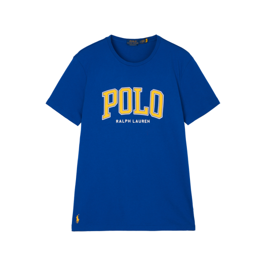 KM5CTSSRLC5BL [30% 적립] Polo Ralph Lauren Custom Slim Fit Logo Jersey T-Shirt Blue - 25FW