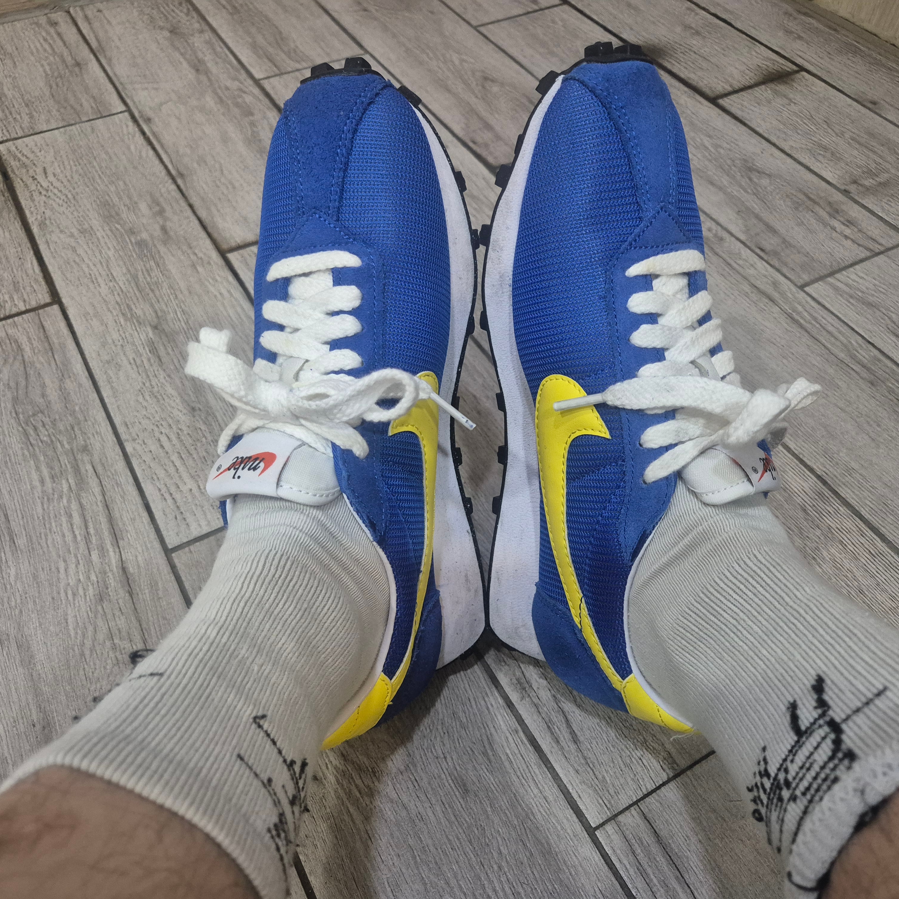 Nike LD-1000 SP Game Royal and Opti Yellow 착용 스타일