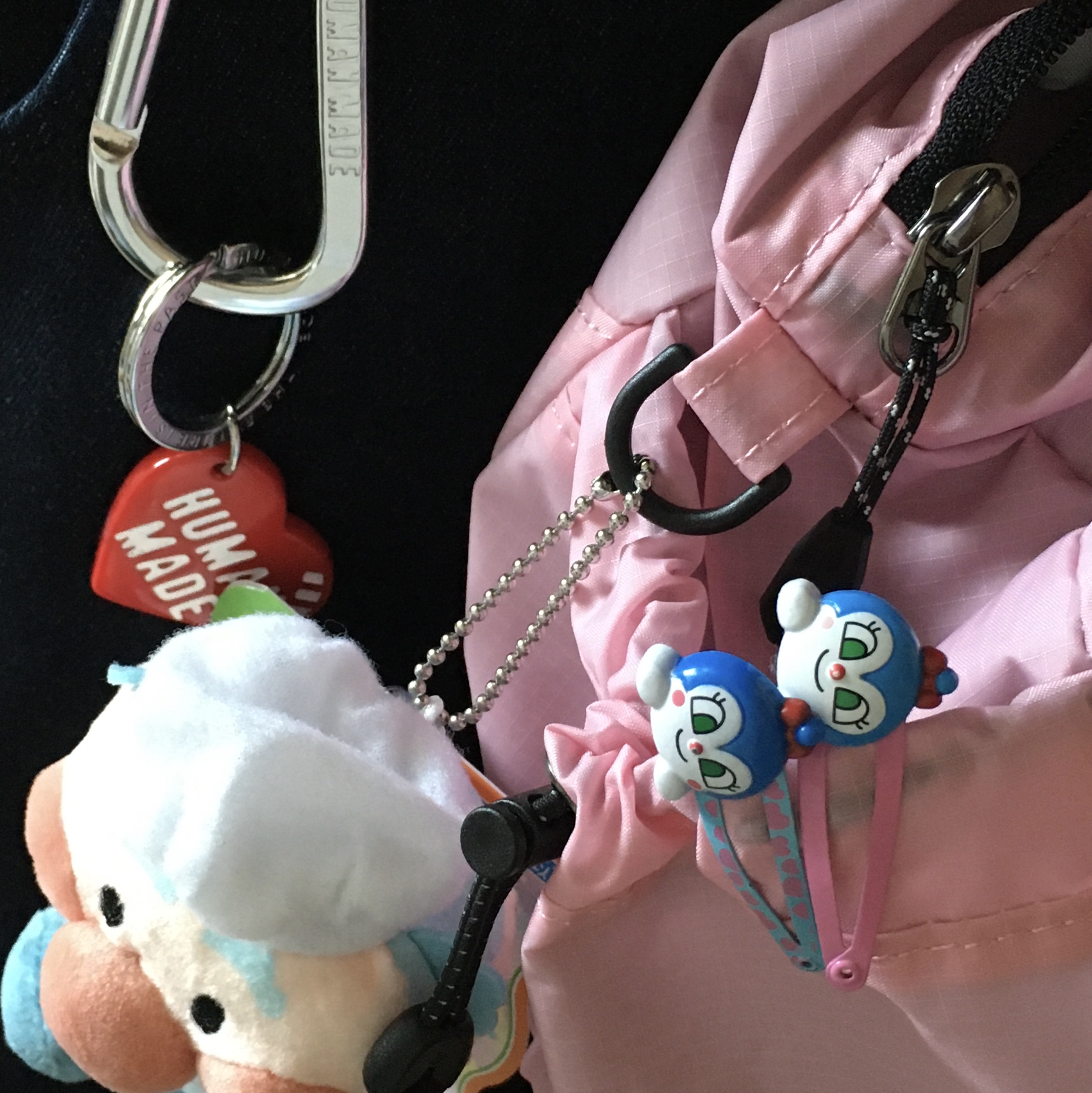 Human Made Heart Keyring Red, (W) Miu Miu Seamless Panties White 착용 스타일 - 3