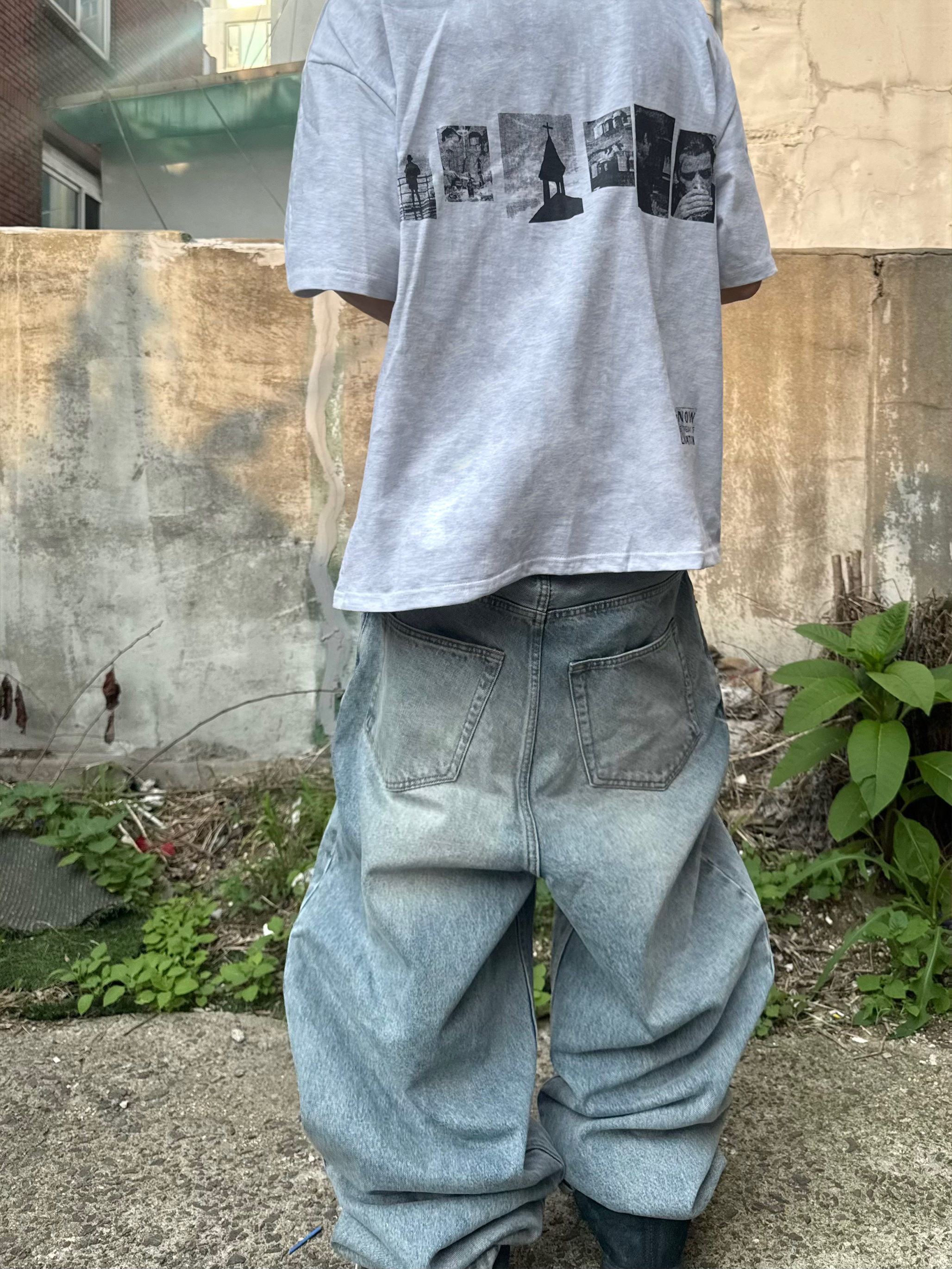 GRAILZ x KOIN SEOUL Kg Logo Cap Black, Stussy 8 Ball Studded Belt Raw Cowhide Hair 착용 스타일 - 5