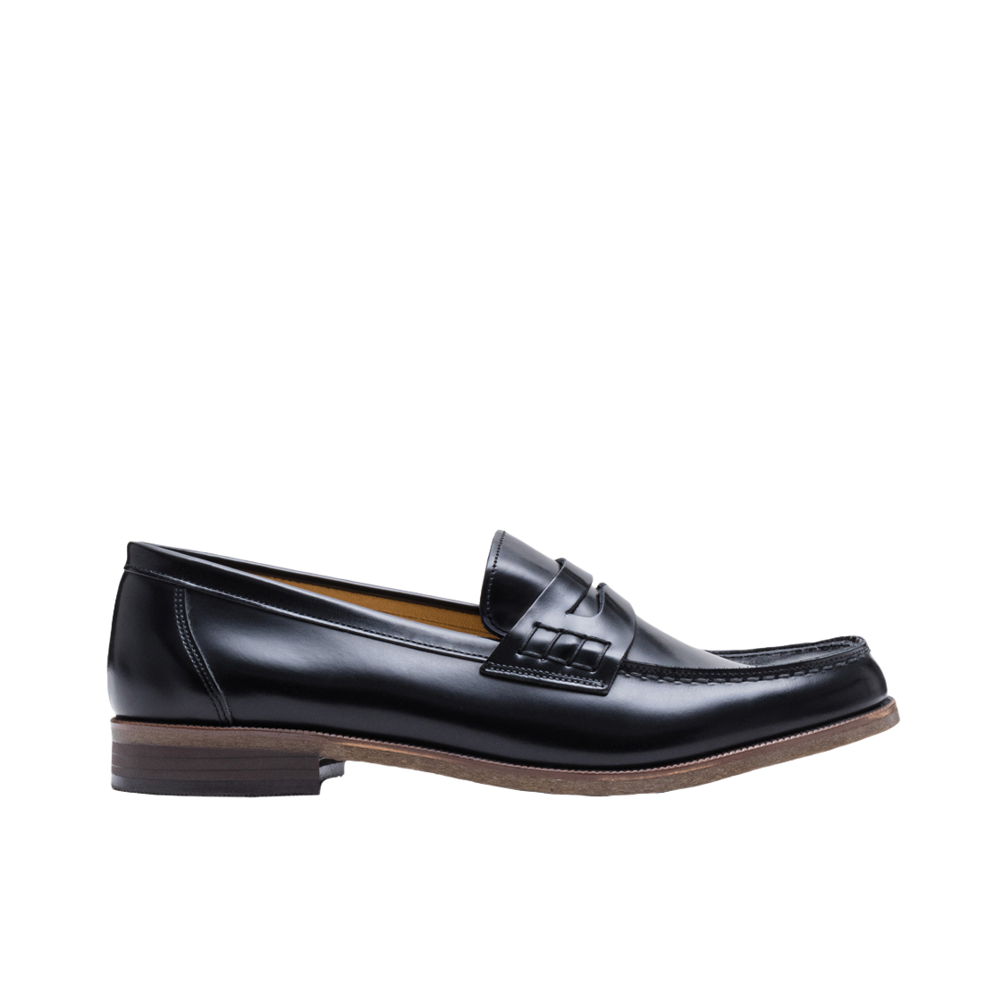 HRT-920-BK Haruta HS-920 Premium Penny Loafer Black