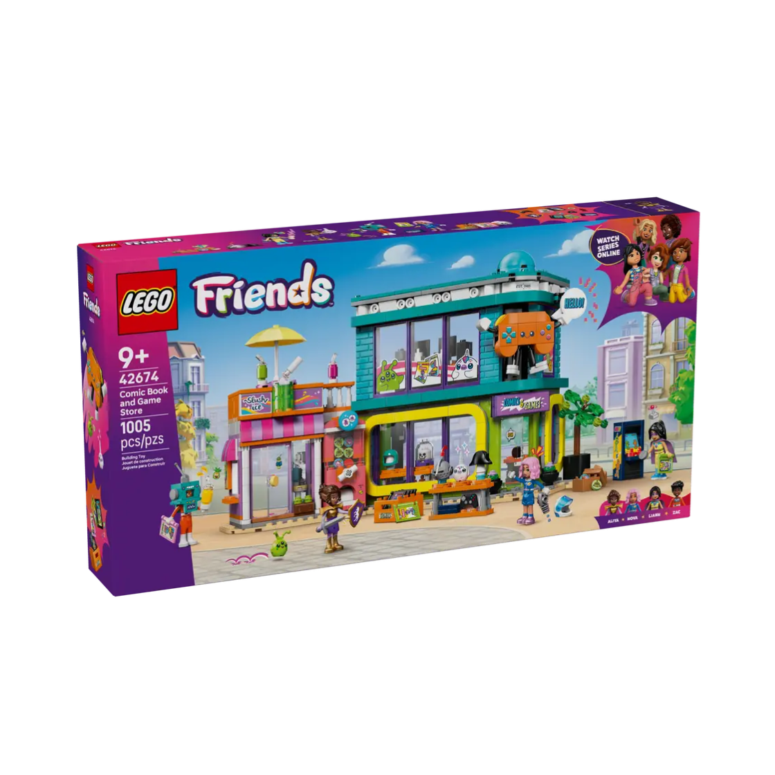 레고 프렌즈 만화책과 게임 가게(Lego Friends Comic Book and Game Store) - 2