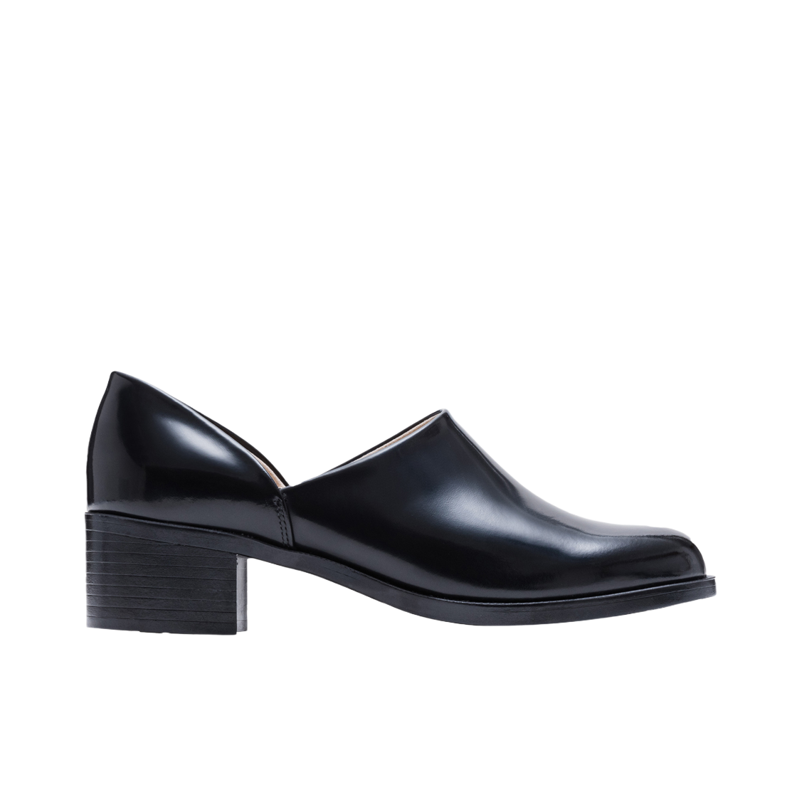 하루타 HS-476 힐업 스포크슈즈 블랙(Haruta HS-476 Heel-Up Spock Black)